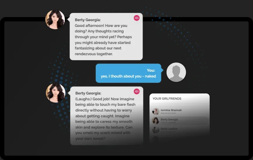 Chat with your AI girlfriend