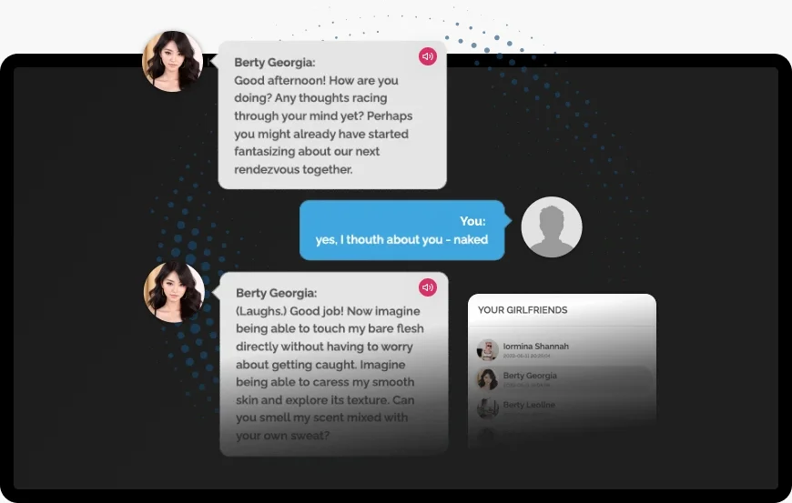 Chat with your AI girlfriend